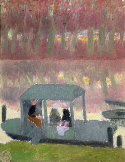 The Bateau-Lavoir at Port-Marly by Maurice Denis